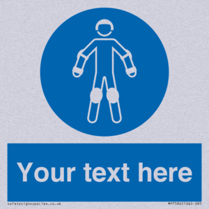 Custom protective roller sport equipment must be worn